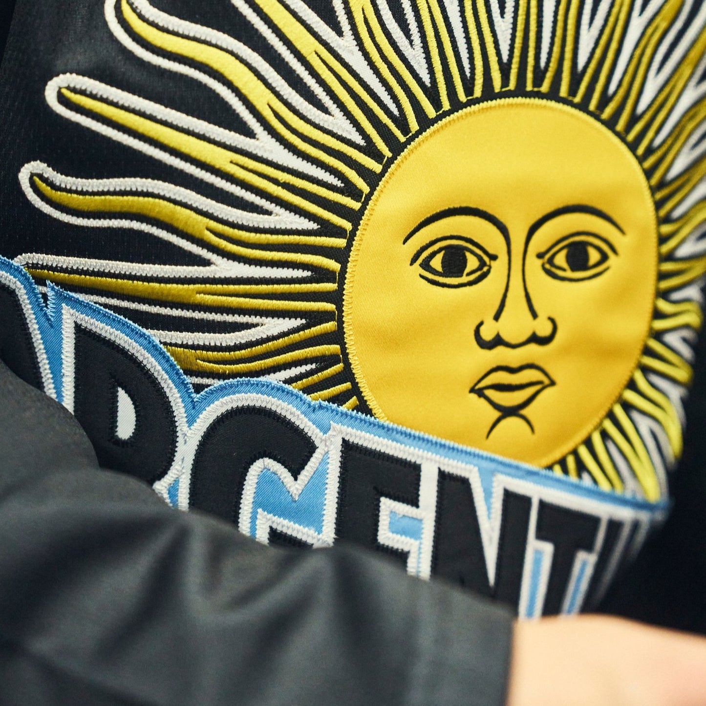 Official Argentina Match Jersey Black (Stitched)