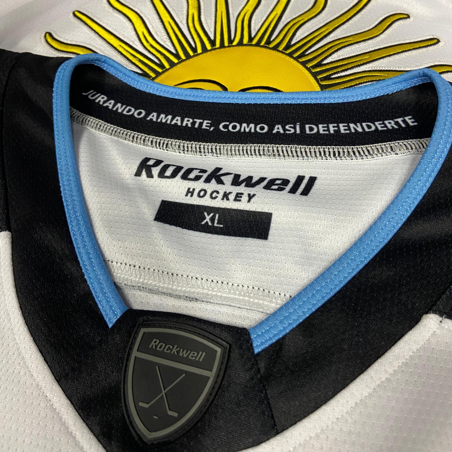 Official Argentina Match Jersey White (Stitched)