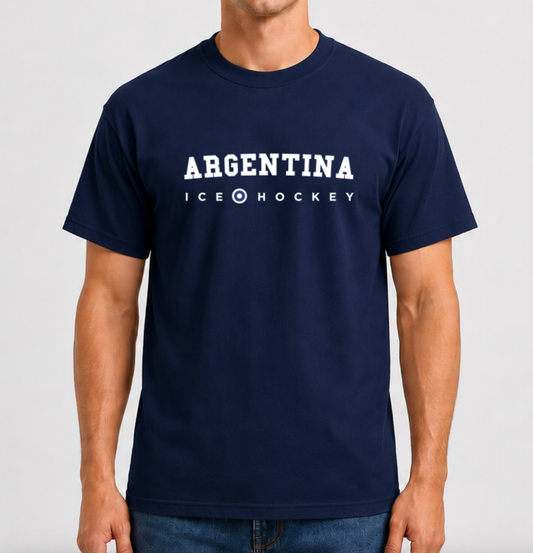 "Argentina Varsity" T-Shirt (Navy Blue)