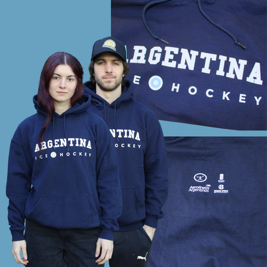 "Argentina Varsity" Hoodie (Navy blue)