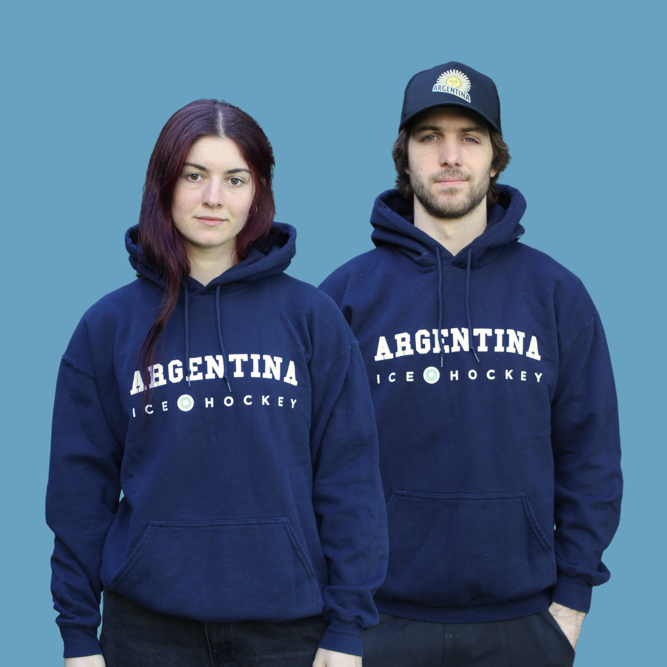 "Argentina Varsity" Hoodie (Navy blue)